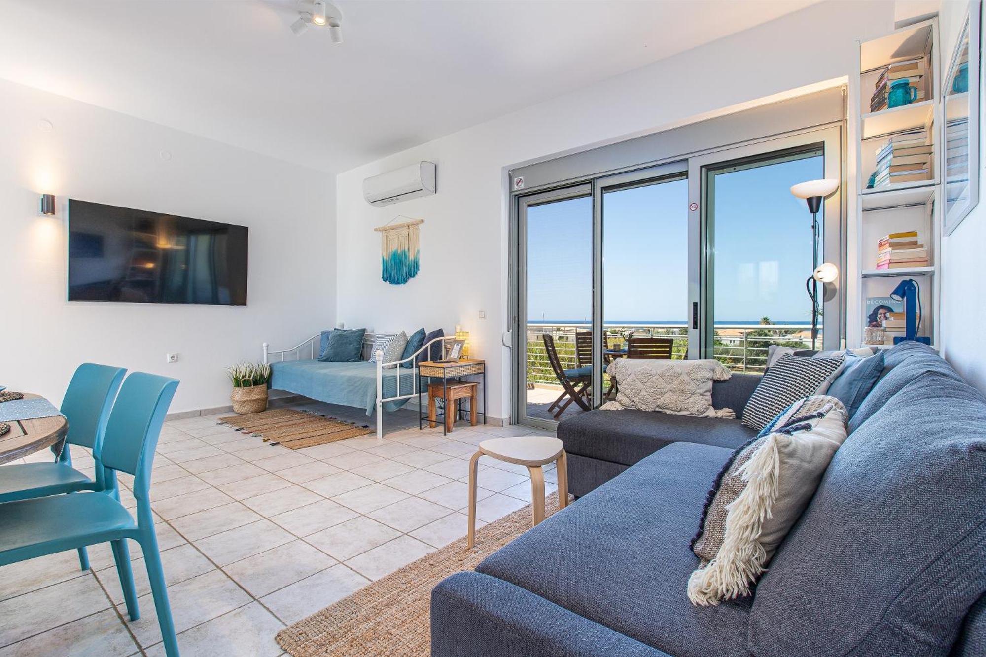 Appartement Maleme Yoga Blue à La Canée Extérieur photo
