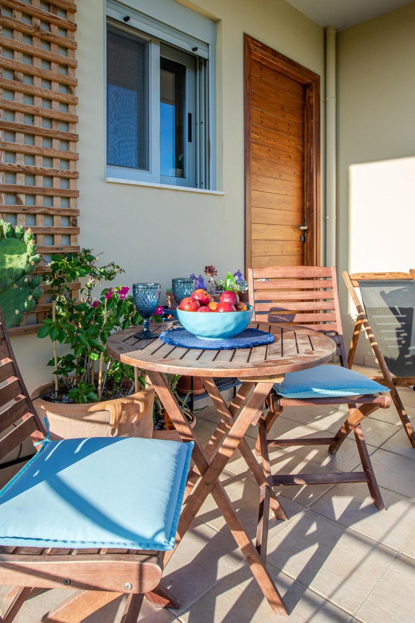 Appartement Maleme Yoga Blue à La Canée Extérieur photo