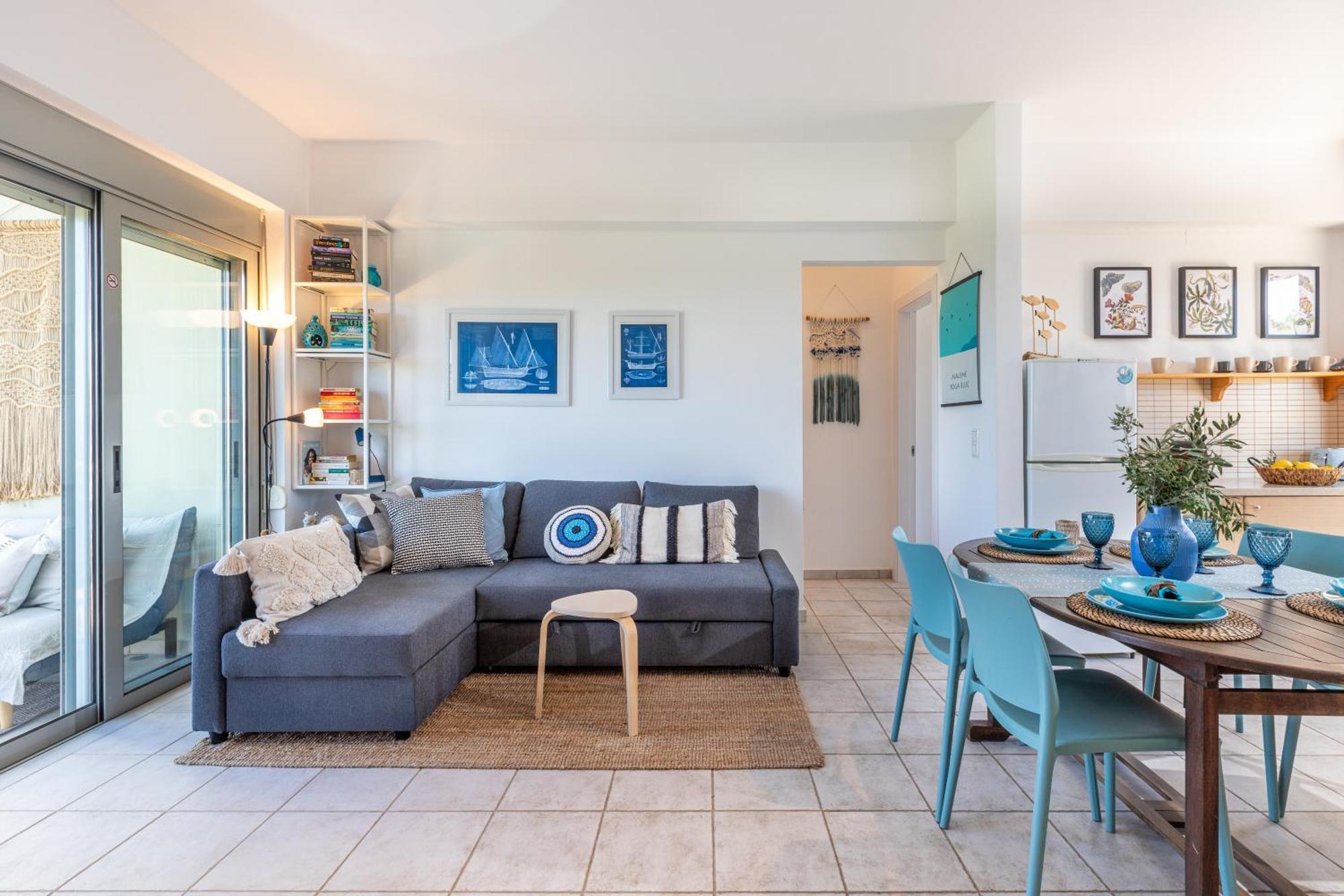 Appartement Maleme Yoga Blue à La Canée Extérieur photo