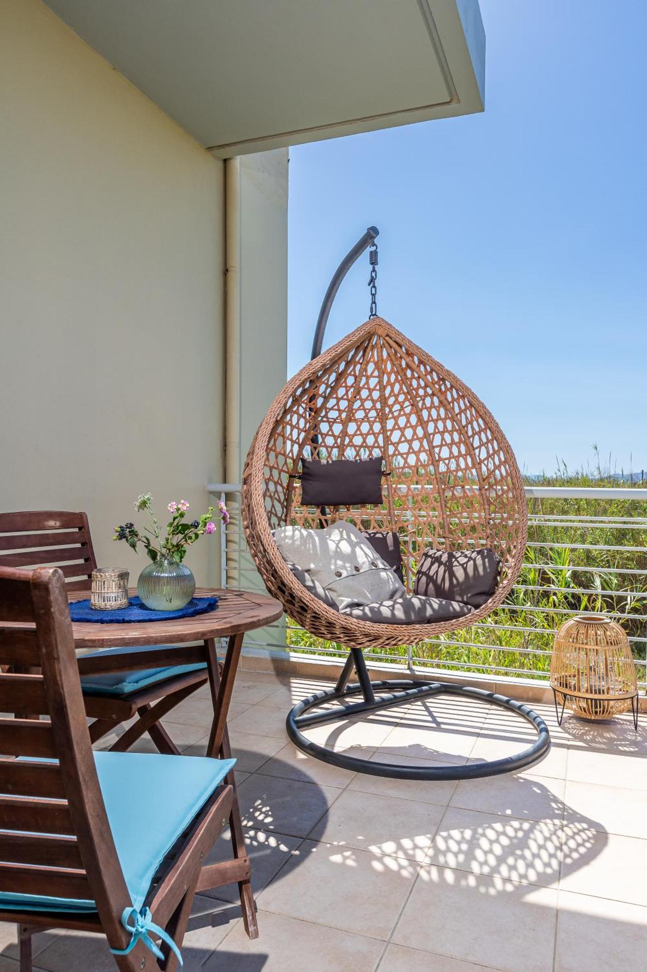 Appartement Maleme Yoga Blue à La Canée Extérieur photo
