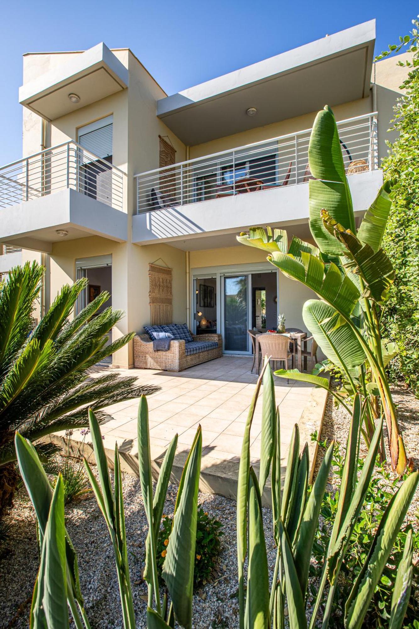 Appartement Maleme Yoga Blue à La Canée Extérieur photo