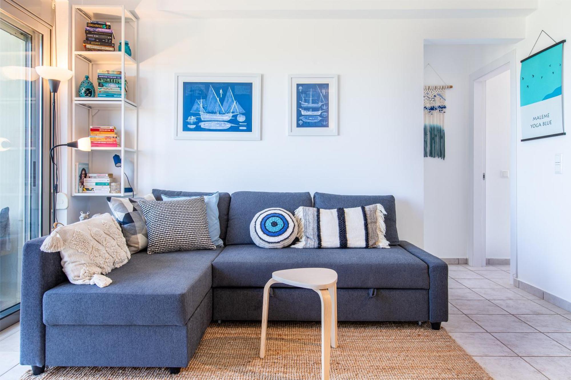 Appartement Maleme Yoga Blue à La Canée Extérieur photo