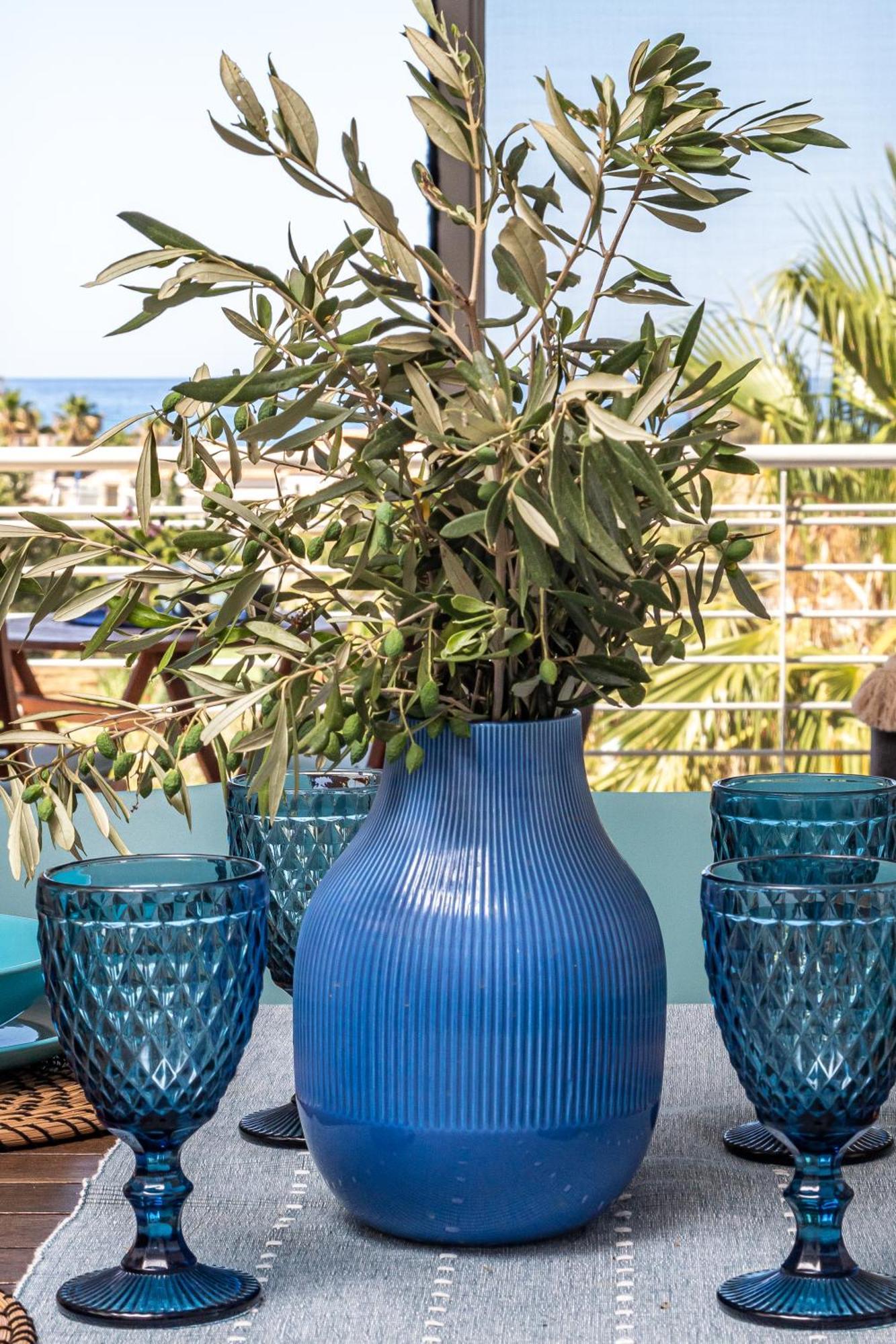 Appartement Maleme Yoga Blue à La Canée Extérieur photo