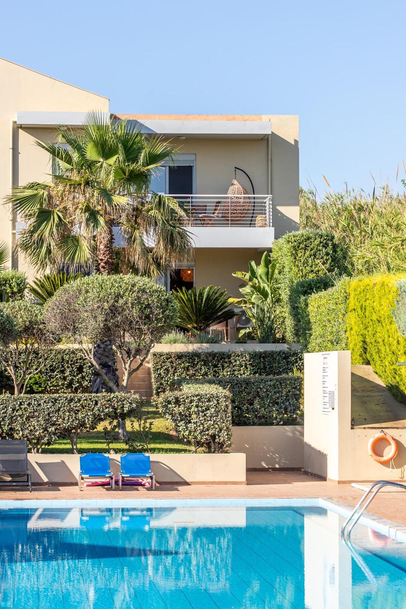 Appartement Maleme Yoga Blue à La Canée Extérieur photo