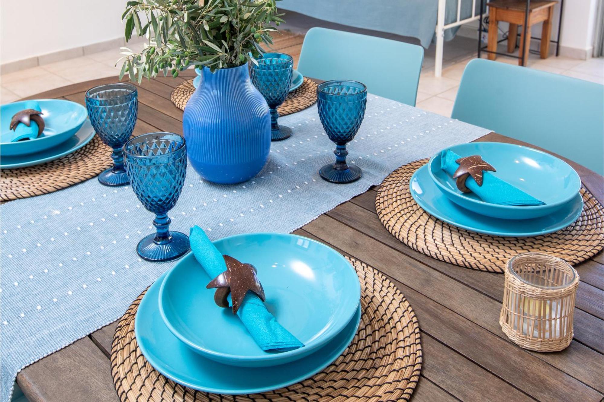 Appartement Maleme Yoga Blue à La Canée Extérieur photo